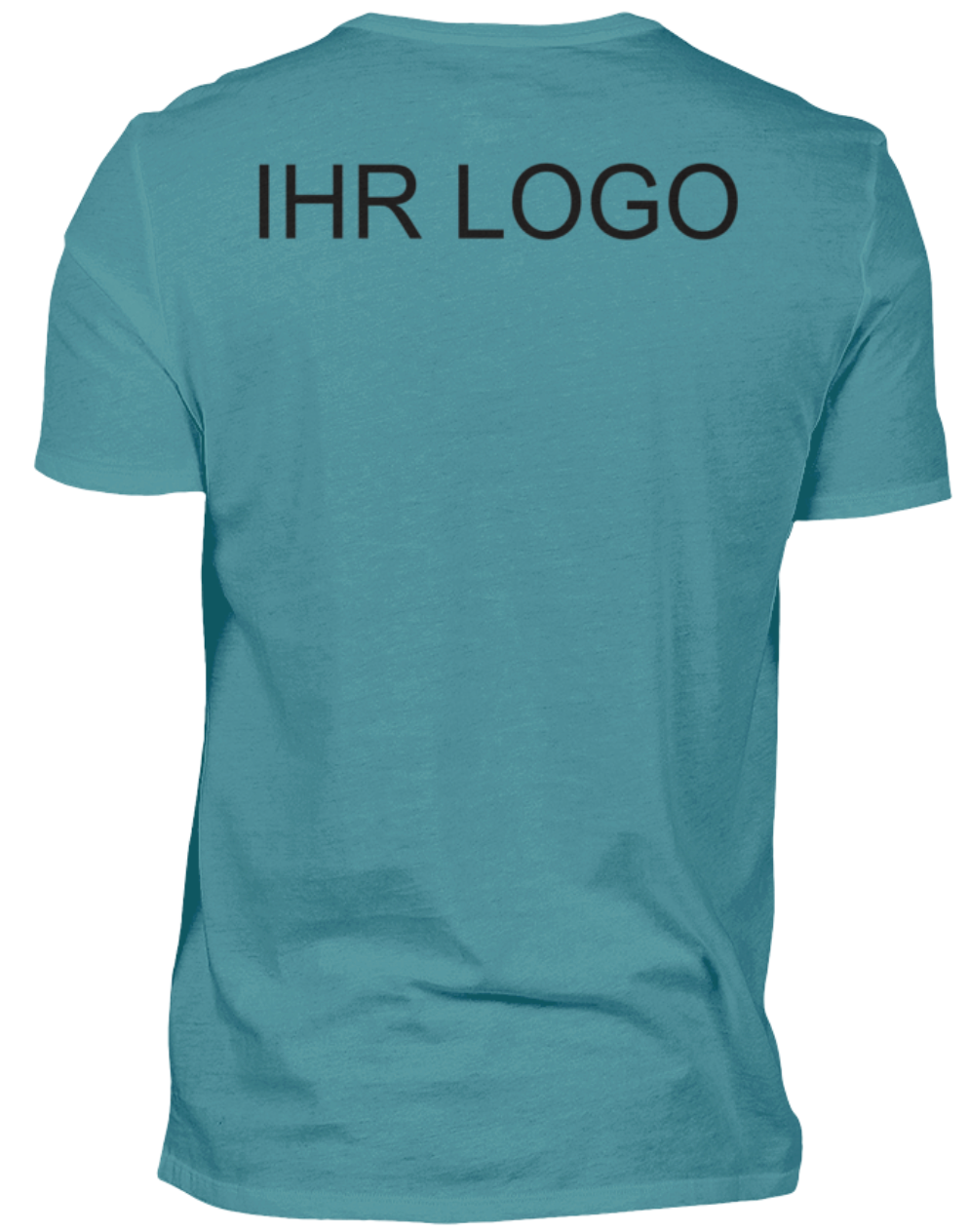 Unisex T-Shirt mit Firmenlogo - Backprint | Schollys