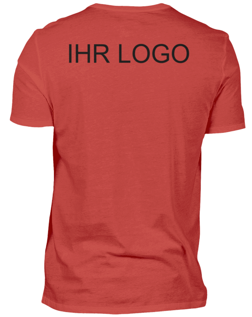 Unisex T-Shirt mit Firmenlogo - Backprint | Schollys