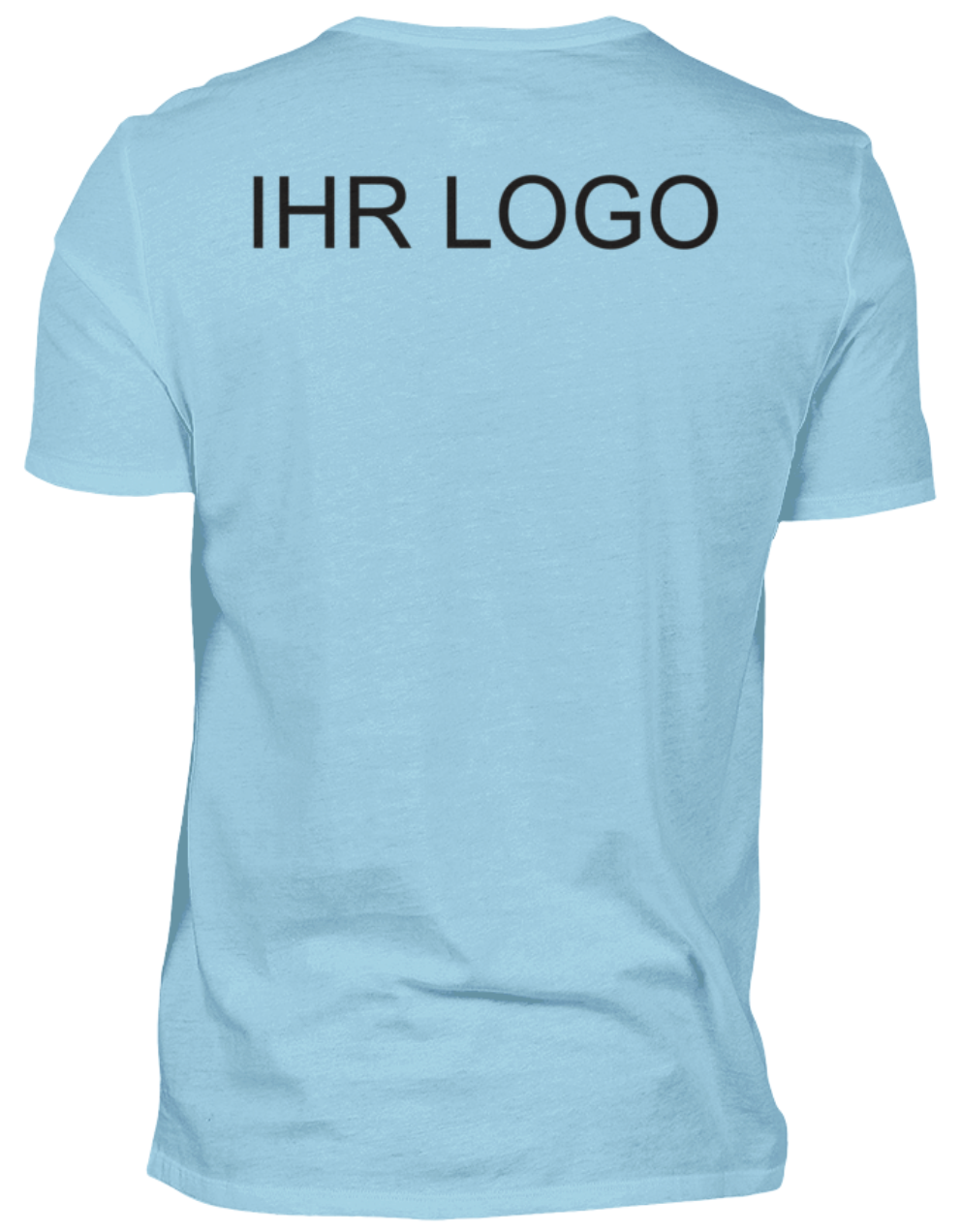 Unisex T-Shirt mit Firmenlogo - Backprint | Schollys