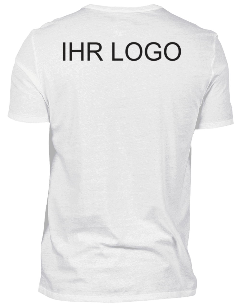 Unisex T-Shirt mit Firmenlogo - Backprint | Schollys