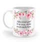 Tasse - Alles wird gut! - Blumen - Schollys