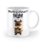 Mops Tasse - Bevor du Fragst: NEIN! - zornig