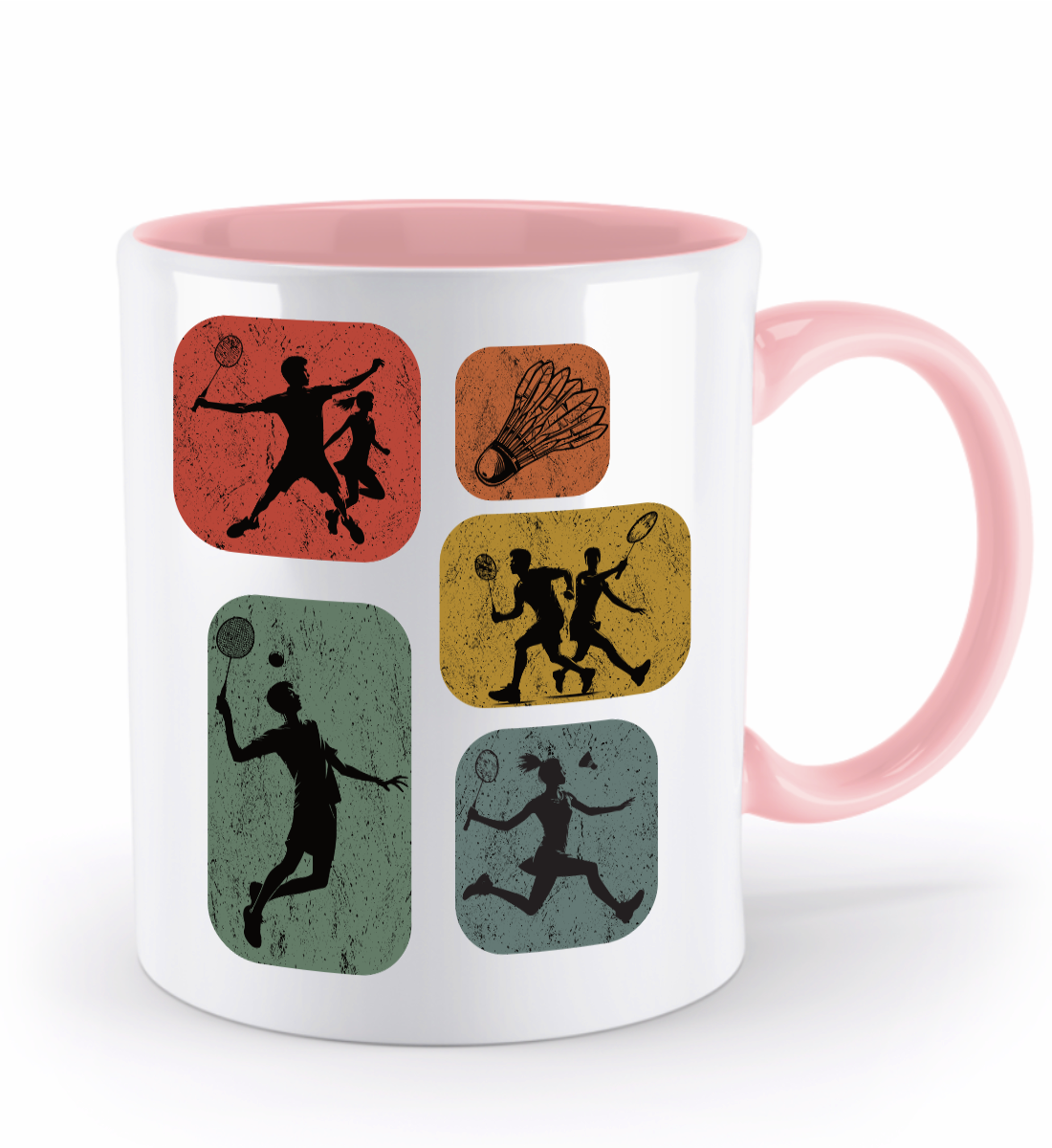 Badminton Tasse – Retro Style | Schollys