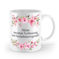 Tasse - Meine mentale Verfassung ist besäufniserregend! - Blumen