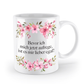 Tasse - Bevor ich mich jetzt aufrege, ist es mir lieber egal! - Blumen