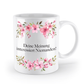 Tasse - Deine Meinung interessiert Niemanden!- Blumen
