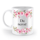 Tasse - Du nervst! - Blumen