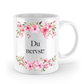 Tasse - Du nervst! - Blumen