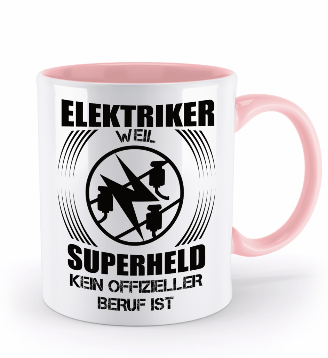Elektriker Tasse - "Elektriker, Supherheld" | Schollys
