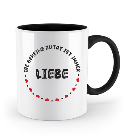 Valentinstag Tasse - "Die geheime Zutat ist immer Liebe“ | Schollys