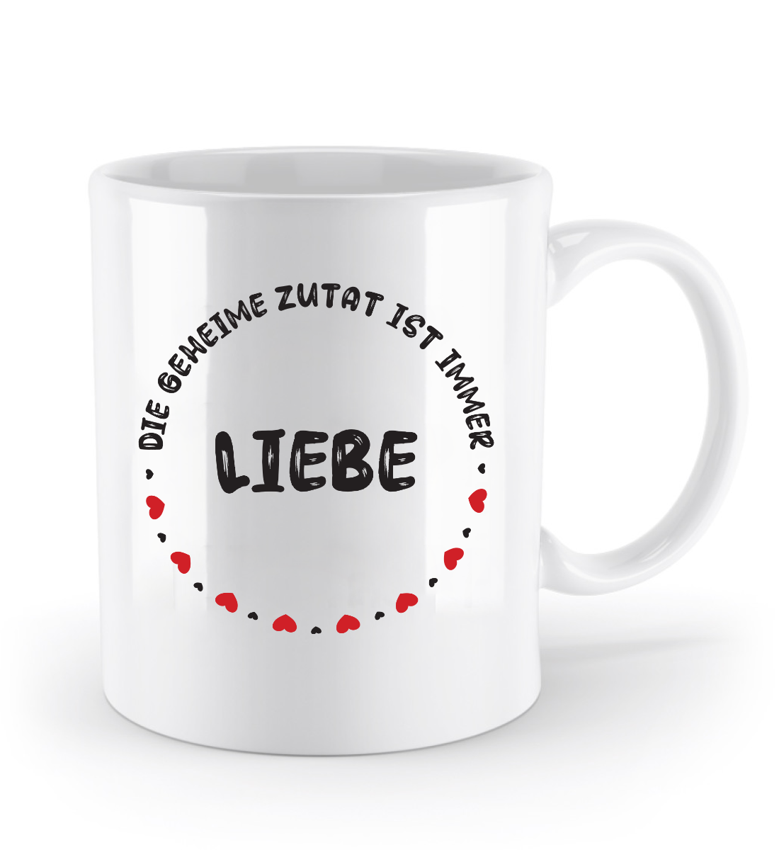 Valentinstag Tasse - "Die geheime Zutat ist immer Liebe“ | Schollys