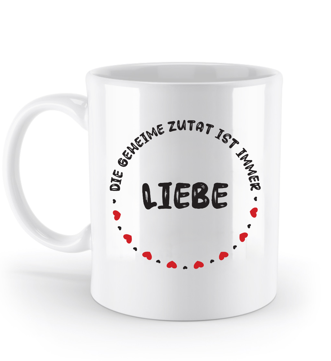 Valentinstag Tasse - "Die geheime Zutat ist immer Liebe“ | Schollys