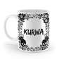 Tasse - KURWA - Skull Statement