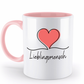 Lieblingsmensch Tasse | Schollys