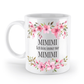 Tasse - MIMIMI Ich höre immer nur MIMIMI - Blumen