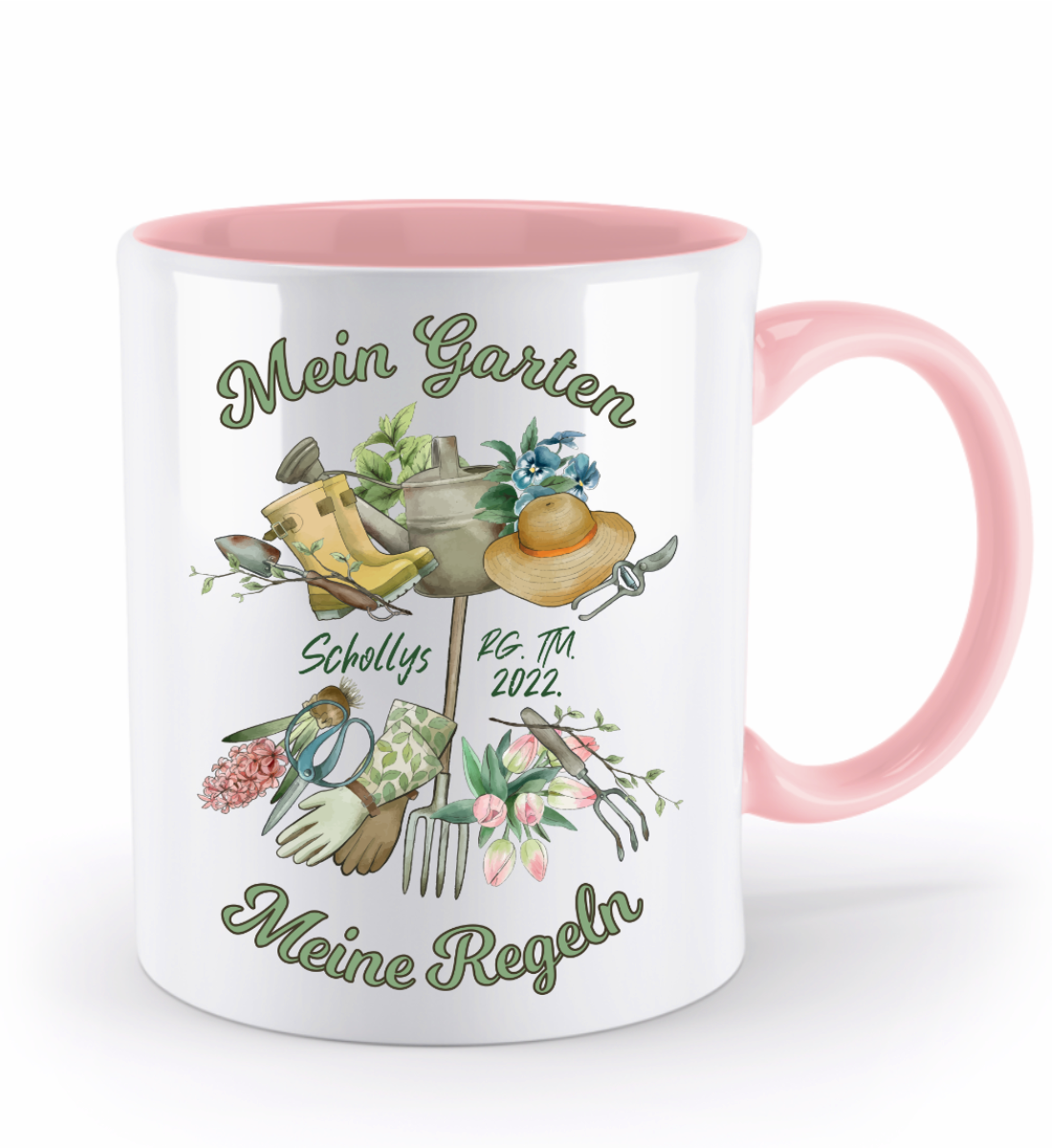 Garten Tasse - "Mein Garten, meine Regeln!" | Schollys - Schollys
