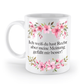 Tasse - Ich weiß du hast Recht aber meine Meinung gefällt mir besser! - Blumen
