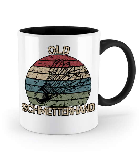 Badminton Tasse „Old Schmetterhand“ | Schollys