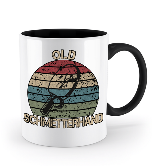 Tischtennis Tasse „Old Schmetterhand“ | Schollys