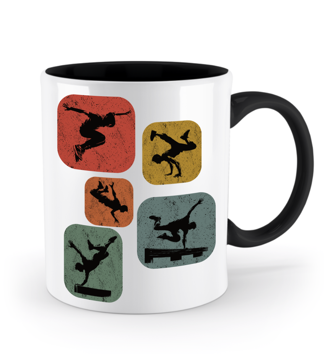 Parkour Tasse - Retro Style | Schollys