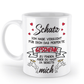 Valentinstag Tasse - "Schatz... perfekte Geschenk“ | Schollys - Schollys