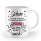 Valentinstag Tasse - "Schatz... perfekte Geschenk“ | Schollys - Schollys