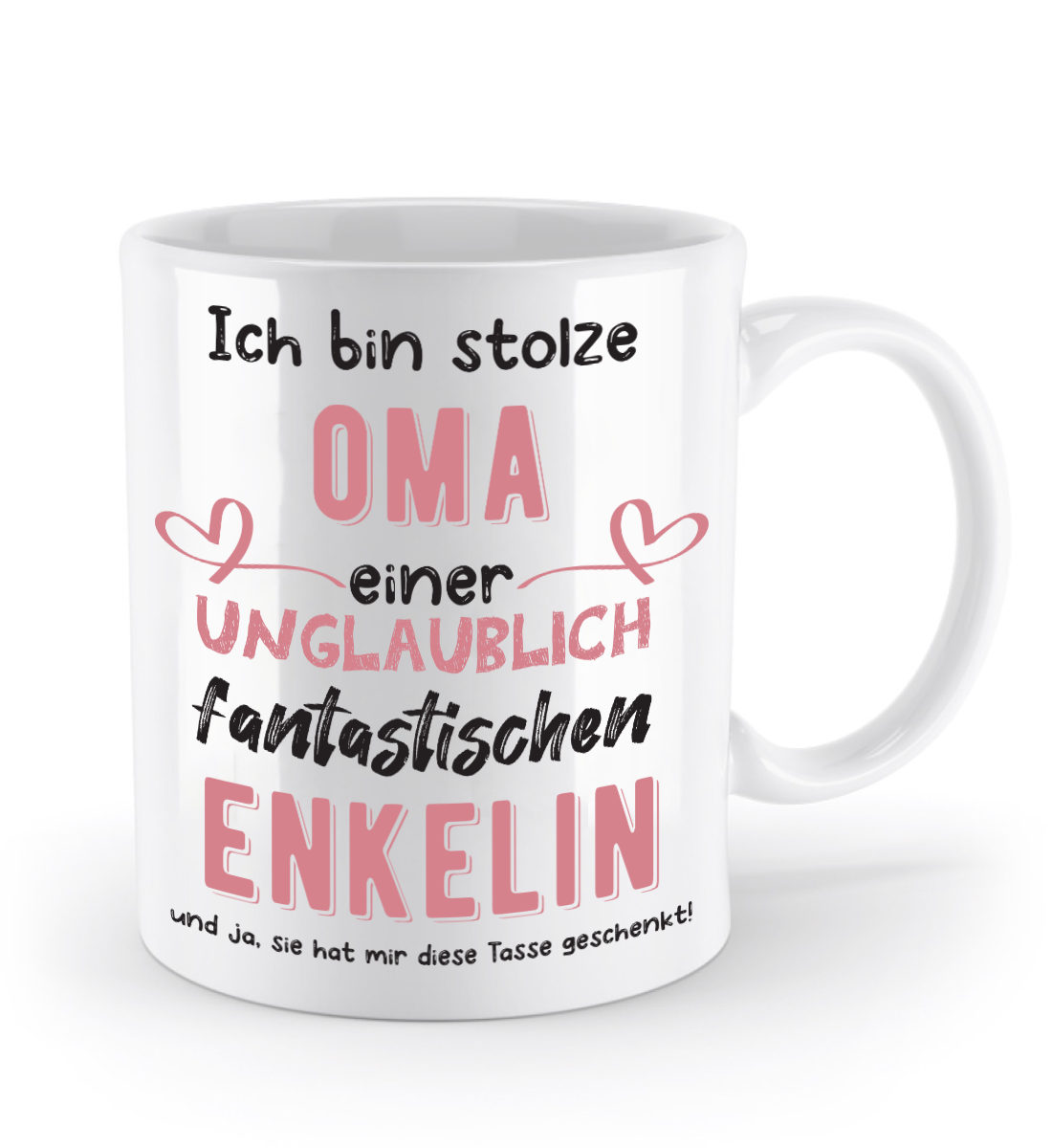 Oma Tasse - "Stolze Oma von Enkelin" | Schollys