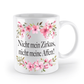 Tasse - Nicht mein Zirkus, nicht meine Affen! - Blumen