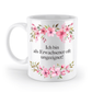 Tasse - Als Erwachsener oft ungeeignet - Blumen - Schollys