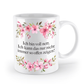 Tasse - Ich bin voll nett - Blumen