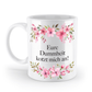Tasse - Eure Dummheit kotzt mich an! - Blumen