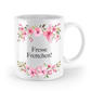Tasse - Fresse Frettchen! - Blumen