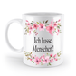 Tasse - Ich hasse Menschen! - Blumen