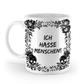 Tasse - Ich hasse Menschen! - Skull Statement