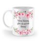 Tasse - Schöne Meinung, gibt's die auch mit Ahnung? - Blumen