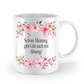 Tasse - Schöne Meinung, gibt's die auch mit Ahnung? - Blumen