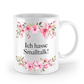 Tasse - Ich hasse Smalltalk! - Blumen