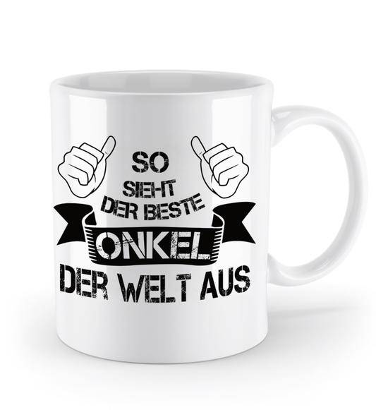 Tasse - "So sieht der beste Onkel der Welt aus"