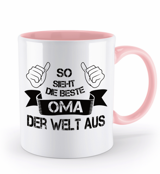 Tasse - "So sieht die beste Oma der Welt aus"