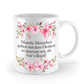 Tasse - Manche Menschen gehen mit dem Denken so sparsam um, als wär's illegal! - Blumen