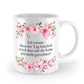 Tasse - Ich wusste, dass der Tag hässlich ...! - Blumen