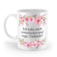 Tasse - Ich habe mich entschieden und sage: Vielleicht! - Blumen