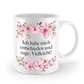 Tasse - Ich habe mich entschieden und sage: Vielleicht! - Blumen