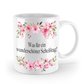 Tasse - Was für ein wunderschöner Scheißtag! - Blumen