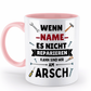 Humorvolle Tasse für Handwerker – Mit Namen personalisierbar - Schollys