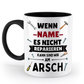 Humorvolle Tasse für Handwerker – Mit Namen personalisierbar - Schollys
