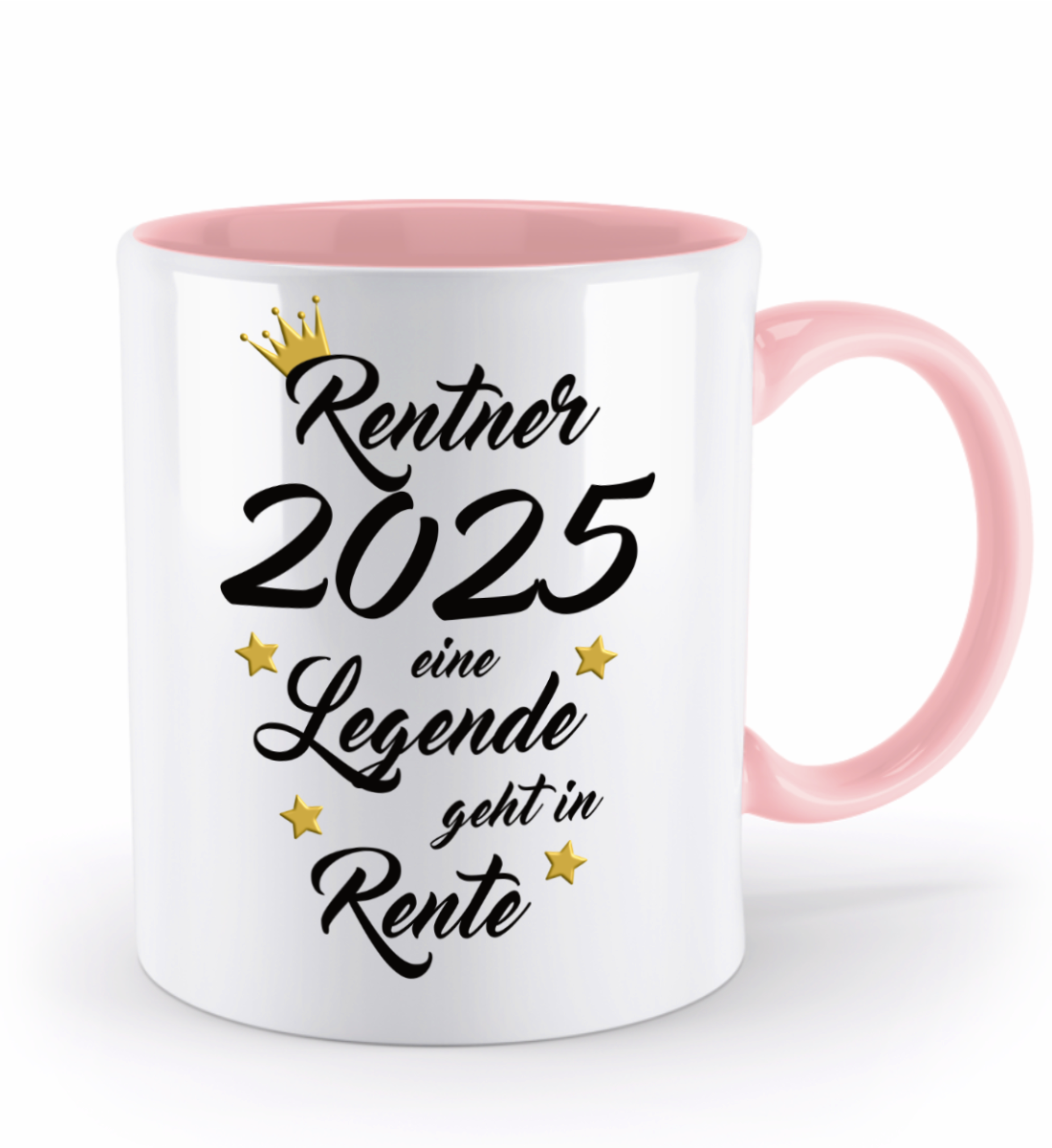 Tasse Rentner (personalisiert) - Rentner eine Legende geht in Rente -Geschenk, Abschiedsgeschenk - Schollys