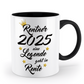 Tasse Rentner (personalisiert) - Rentner eine Legende geht in Rente -Geschenk, Abschiedsgeschenk - Schollys