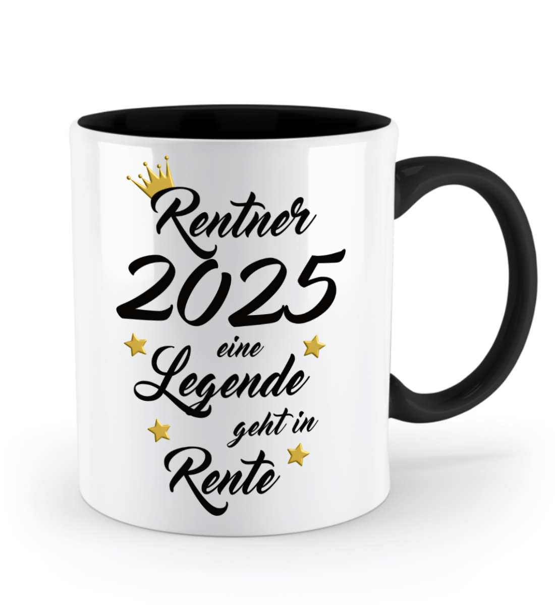 Tasse Rentner (personalisiert) - Rentner eine Legende geht in Rente -Geschenk, Abschiedsgeschenk - Schollys