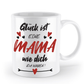 Tasse mit Spruch - "Glück ist eine Mama wie dich zu haben!" - Geschenktasse, Geschenkidee, Fototasse